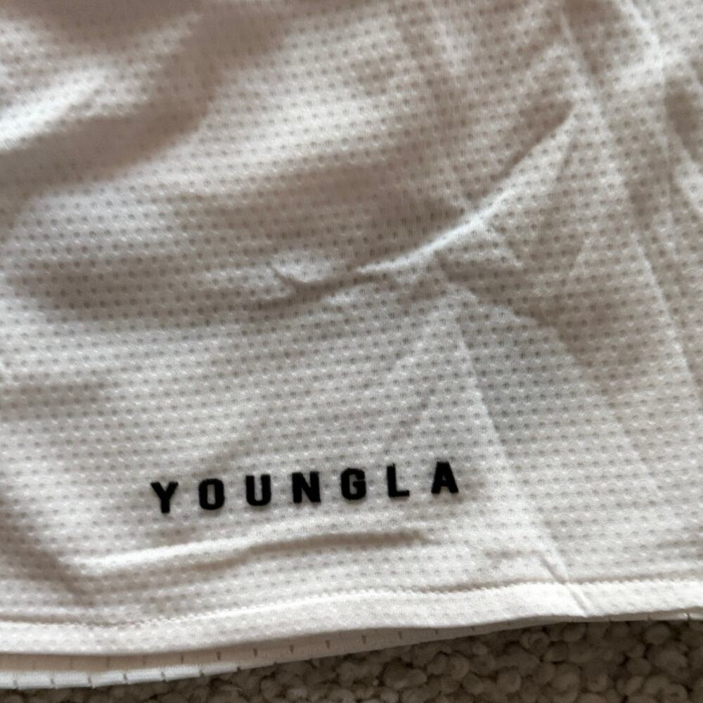 Men's YoungLA ReversibleOneShortsTwoWearsMeshShorts, XL, NWT, OnFire - Picture 4 of 6